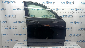 Volvo XC90 16-24 keyless front right door assembly, black 717, dents, bulging chrome on the handle