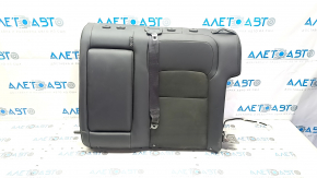 Rear row of seats, upper left part, Nissan Ariya 23-25, black leatherette, heated, with belt