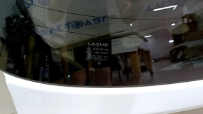 Lexus RX350 RX450h 10-15 white trunk door with glass (077)