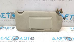 Right visor Acura TLX 15-17 beige