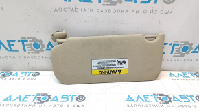 Right visor Acura TLX 15-17 beige