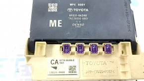 The Multiplex Network Control Module for Toyota Camry v70 18-24 has a broken mount.