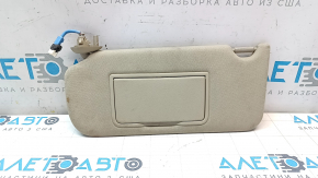Left visor Acura TLX 15-17 beige