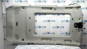 Volvo XC90 16-23 headliner for panoramic windows, for 3rd row, with speaker grilles, gray, dry-cleanable, creases, torn fasteners