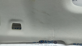Volvo XC90 16-23 headliner for panoramic windows, for 3rd row, with speaker grilles, gray, dry-cleanable, creases, torn fasteners