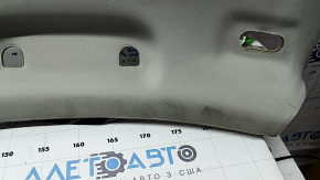 Volvo XC90 16-23 headliner for panoramic windows, for 3rd row, with speaker grilles, gray, dry-cleanable, creases, torn fasteners