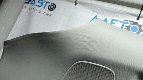 Volvo XC90 16-23 headliner for panoramic windows, for 3rd row, with speaker grilles, gray, dry-cleanable, creases, torn fasteners