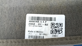 Ford Fusion mk5 13-20 light brown dashboard cover