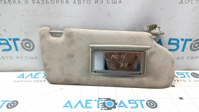 Mitsubishi Outlander 14-16 right sun visor, beige, needs cleaning