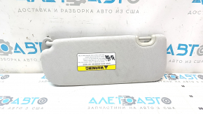 Right visor Hyundai Santa FE 19-23 gray