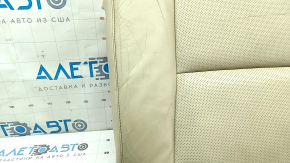 Seat upholstery, 2nd row, right, Lexus RX350 RX450h 10-15, lower part, beige leather, dented leather