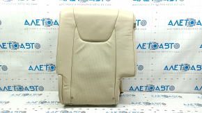 Seat upholstery, 2nd row, left, Lexus RX350 RX450h 10-15, upper part, beige leather