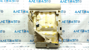 Seat upholstery, 2nd row, left, Lexus RX350 RX450h 10-15, upper part, beige leather
