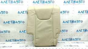 Seat upholstery, 2nd row, right, Lexus RX350 RX450h 10-15, upper part, beige leather, dented leather