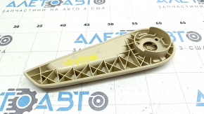 Rear left seat back lever for Lexus RX350 RX450h 10-15 beige, with cap