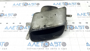 Left muffler tip for Volvo XC90 16-21 on the bumper, chrome, scratches