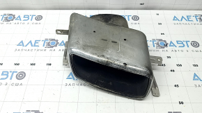 Right muffler tip for Volvo XC90 16-21 on the bumper, chrome, scratches, dented