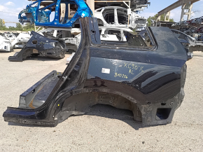 Quarter wing rear left Volvo XC90 16-23 on the body, black, bumpers