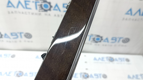 Volvo XC90 16-23 right front panel trim, birch wood, glossy, with backlight, scratches