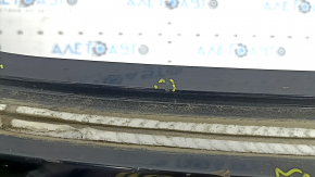 Rear bumper bare upper part Volvo XC90 16-19 without autoparking, black, scratches, crack