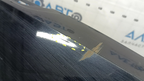 Rear bumper, bare lower part, Volvo XC90 16-23, for parking sensors, black, scratches, dented