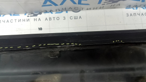 Left side sill for Volvo XC90 16-25 with seal, black, scratches