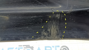 Right side sill for Volvo XC90 16-25 with seal, black, scratches, broken fasteners, torn seal