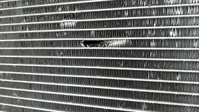 Volvo XC90 16-25 air conditioner condenser radiator with dented honeycomb