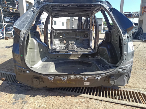 Rear panel of Toyota Rav4 19-24 on the body, graphite
