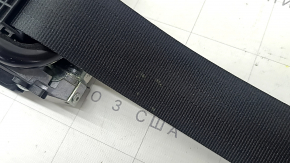 Seat belt, 3rd row, left, Volvo XC90 16-23, black, for cleaning