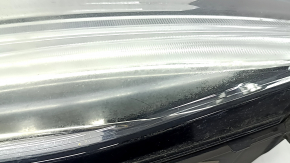 Left front headlight assembly for Volvo XC90 16-17 LED, web-shaped, polished