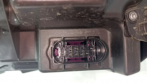 Volvo XC90 16-18 LED front right headlight assembly, sand, cracks in the glass, broken mount