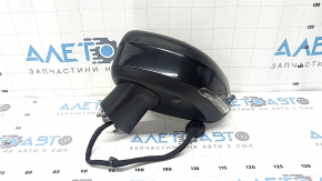 Left side mirror assembly for Volvo XC90 16-23, 14+4 pins, turn signal, heated, auto-dimming, BSM, camera, black