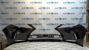 Bare front bumper for Lexus RX350 RX450h 20- under parking sensors and headlight washers