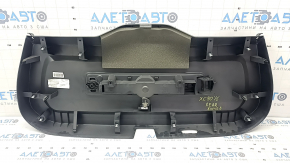 Volvo XC90 16-23 lower tailgate trim for electric doors, 2 pieces, black, scratches