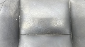 Volvo XC90 16-25 passenger seat cushion upholstery, black leather, heated, dry-cleanable