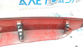 Ford Focus mk3 11-18 Pre-Restoration 5D trunk door molding with emblem, broken fasteners, scratches