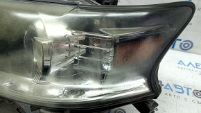 Left front headlight assembly for Lexus RX350 RX450h 13-15, restyling xenon, polishable