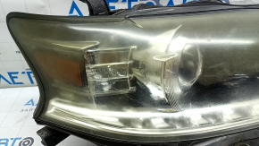 Right front headlight assembly for Lexus RX350 RX450h 13-15 rest, xenon, polished