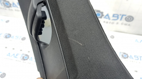 Left front rear pillar trim Volvo XC90 16-23 black, under the air duct, needs cleaning, worn