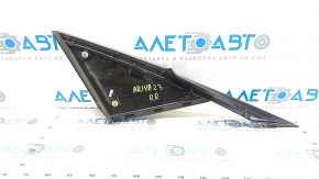 Nissan Ariya 23-25 right rear fender triangle cap with black molding