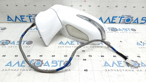 Left side mirror assembly for Lexus RX350 RX450h 10-15, 15 pins, auto-dimming, turn signal, backlight, white