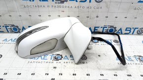 Right side mirror assembly for Lexus RX350 RX450h 10-15, 15 pins, auto-dimming, turn signal, backlight, white