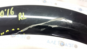 Volvo XC90 16-23 rear left fender arch trim, black, scratches
