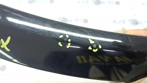 Volvo XC90 16-23 rear left fender arch trim, black, scratches