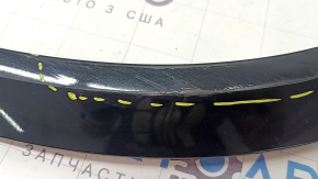 Front left fender arch trim Volvo XC90 16-23 black, scratches, broken guide