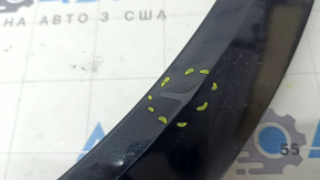 Front left fender arch trim Volvo XC90 16-23 black, scratches, broken guide