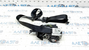 Volvo XC90 16-23 black driver's seat belt, dry clean, stuck, water contact