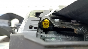Volvo XC90 16-23 black driver's seat belt, dry clean, stuck, water contact