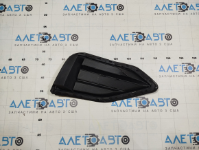 Front bumper grille side left VW Passat 20-22 without parking sensors, structure